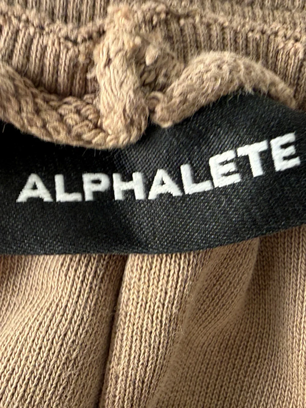 Alphalete Joggers Sweatpants Women's Medium Brown Very Terry French Terry Cotton - Picture 4 of 14